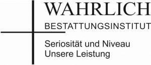 Logo Wahrlich Bestattungsinstitut Inh. Christine Wahrlich · Walbecker Straße 9b · 06456 Arnstein, OT Wiederstedt​